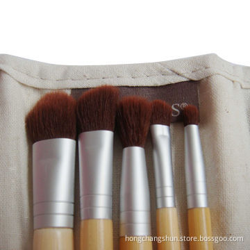 Eco-friendly Best Seller Professional Environment Bamboo Handle Cosmetic Makeup Brush Set